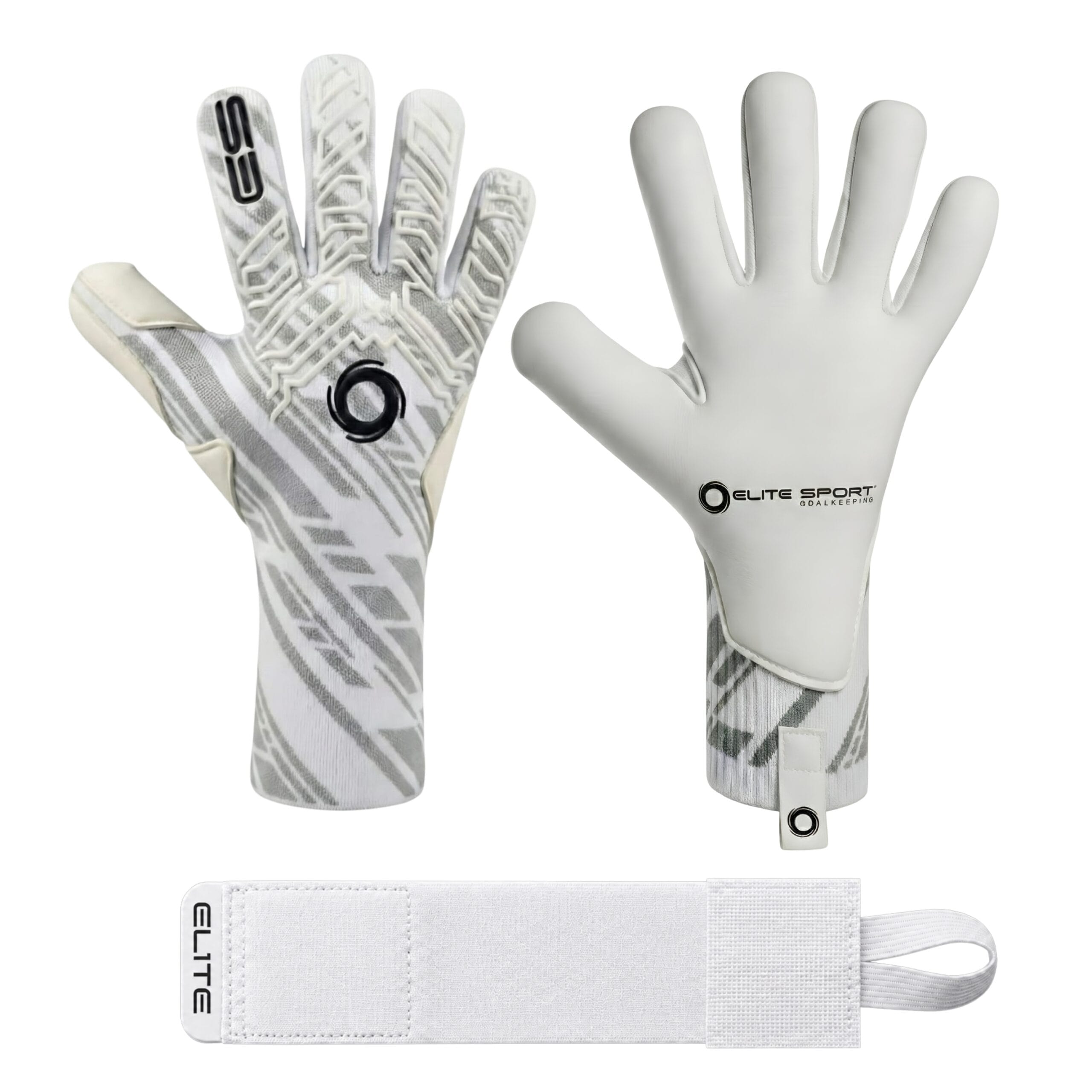 T1W_OFF_STRAP Mănuși de portar Elite Sport GK T1W Knit - imagine 1