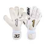 Mănuși de portar Rinat Ares Pro – Alb/Auriu