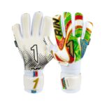 Mănuși de portar Rinat Asimetrik Turf AD – Multicolor/Alb